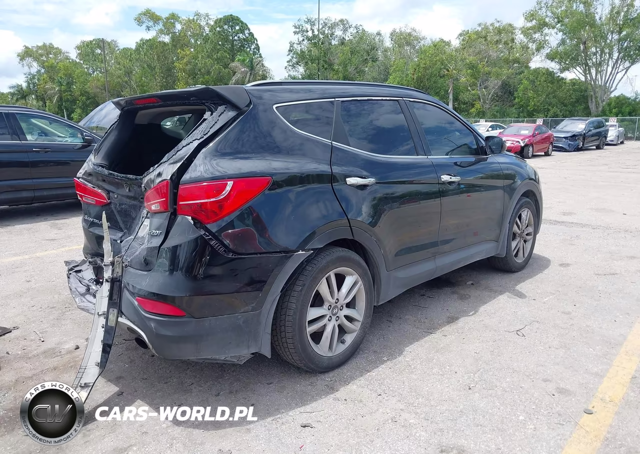 2014 Hyundai Santa Fe Sport 2.0L Turbo VIN:5XYZU3LA7EG191676 - 4