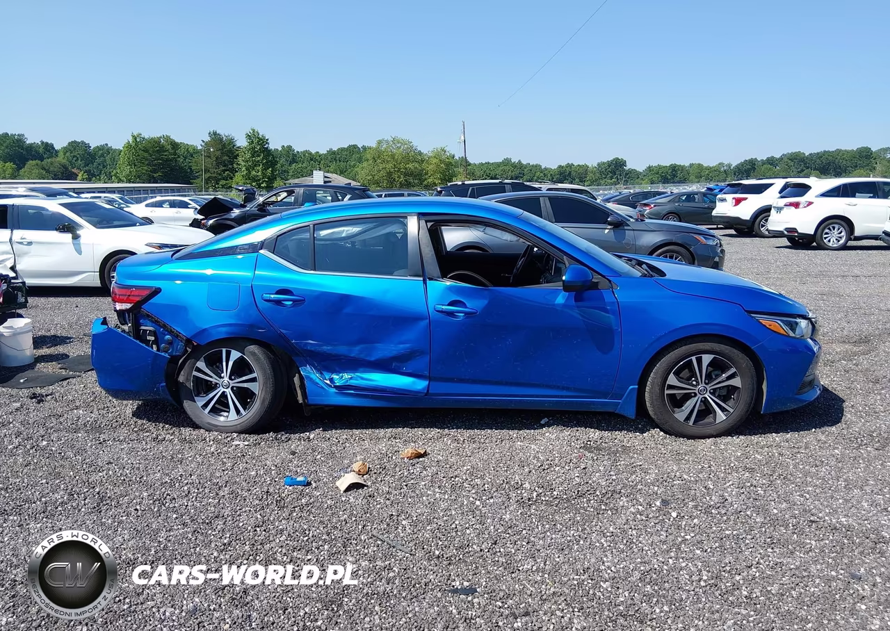 2021 Nissan Sentra Sv Xtronic Cvt VIN:3N1AB8CVXMY204341 - 13
