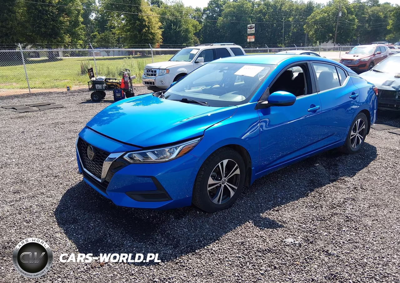 2021 Nissan Sentra Sv Xtronic Cvt VIN:3N1AB8CVXMY204341 - 2