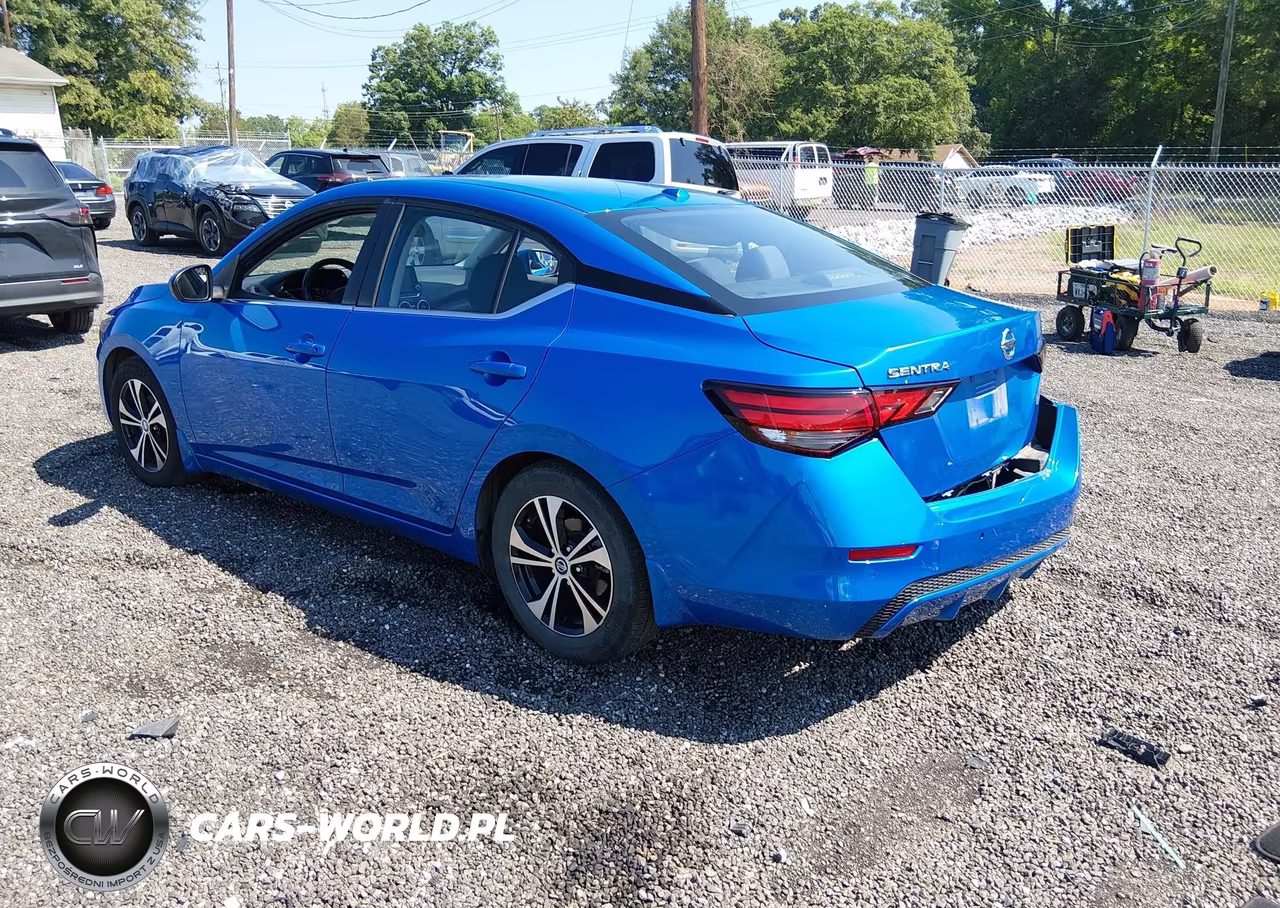 2021 Nissan Sentra Sv Xtronic Cvt VIN:3N1AB8CVXMY204341 - 3