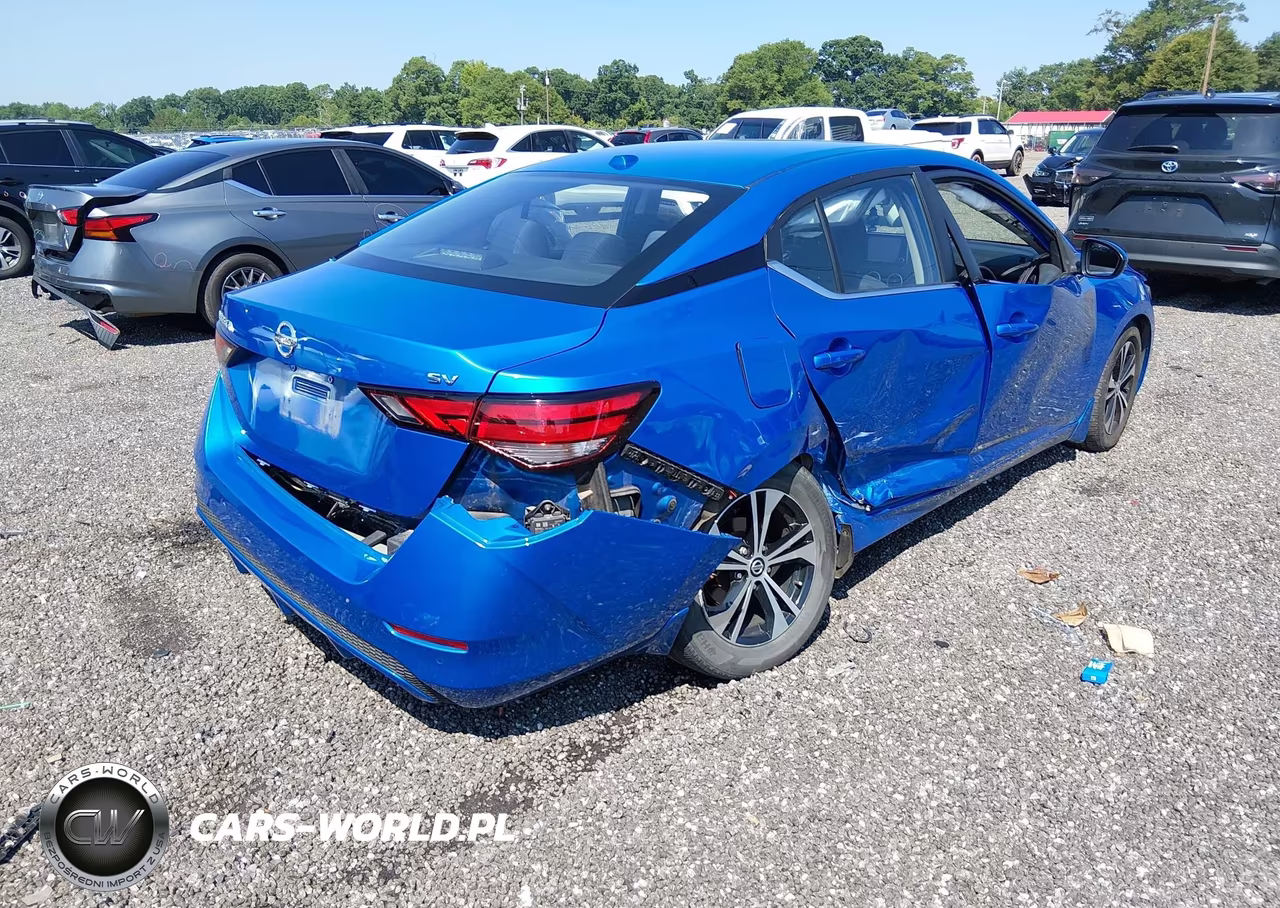 2021 Nissan Sentra Sv Xtronic Cvt VIN:3N1AB8CVXMY204341 - 4