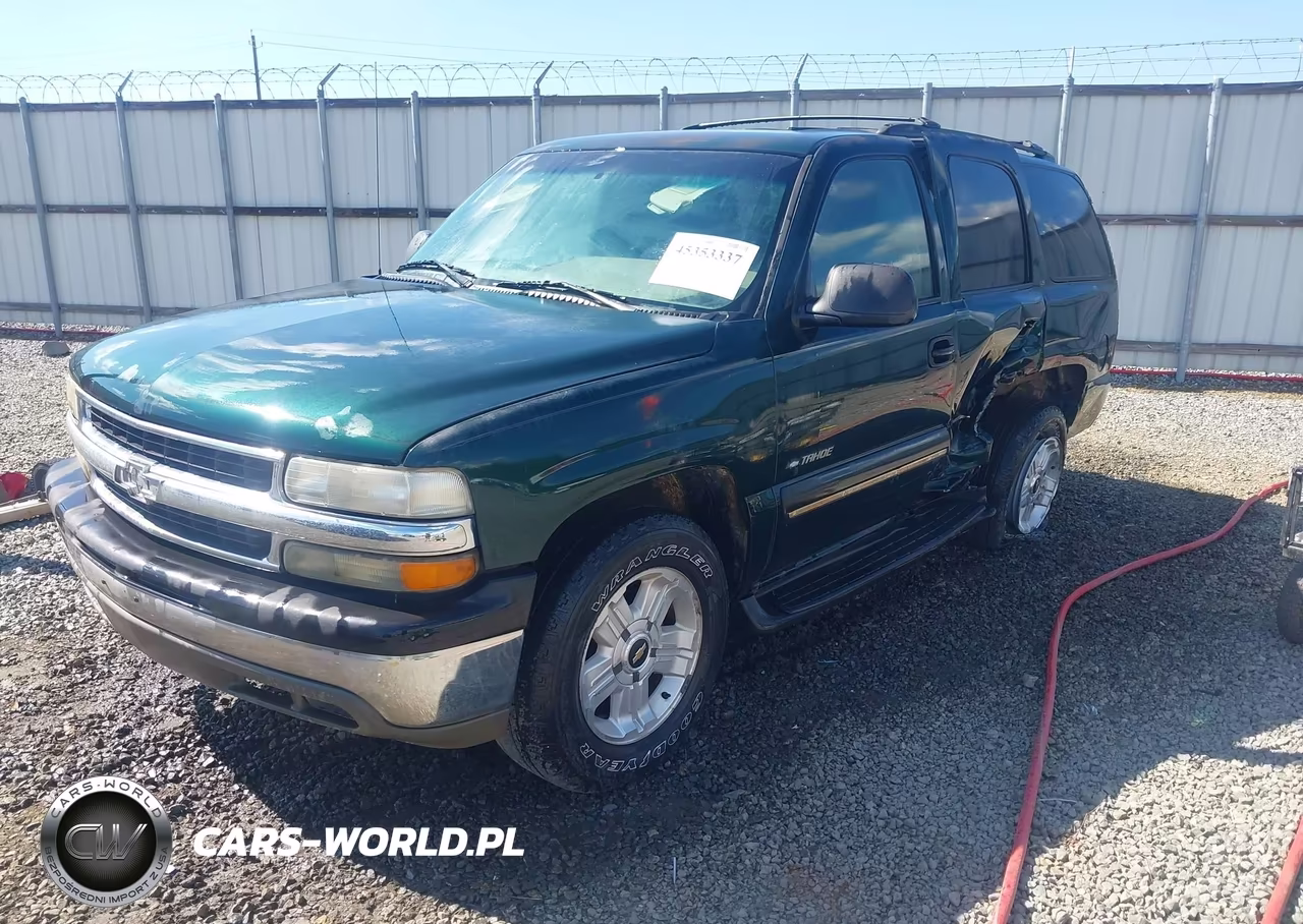 2002 Chevrolet Tahoe Ls VIN:1GNEC13ZX2J128683 - 2