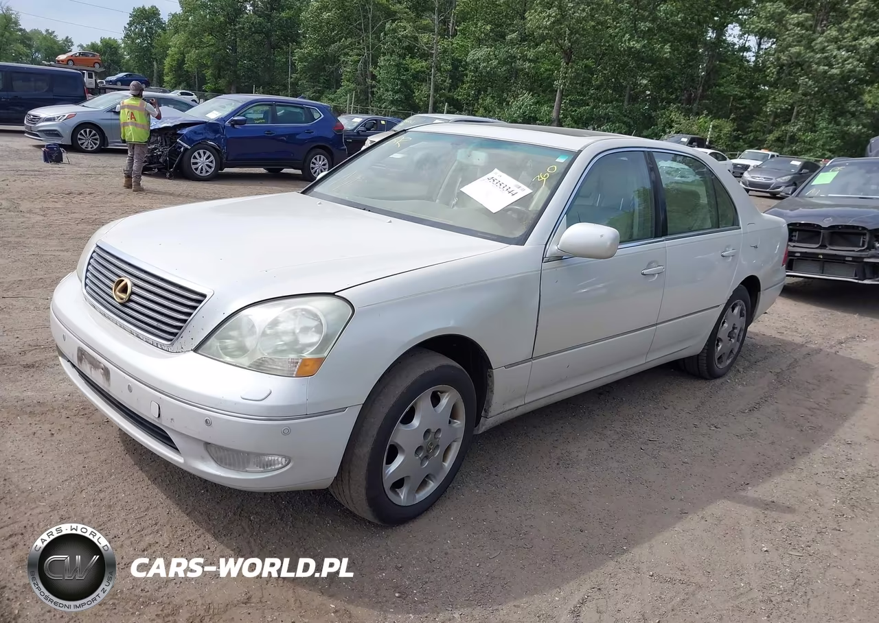 2002 Lexus Ls 430 VIN:JTHBN30F120067837 - 2