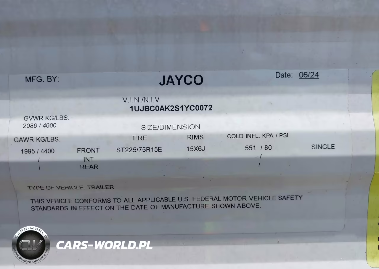 2025 Jayco Jay Flight VIN:1UJBC0AK2S1YC0072 - 9