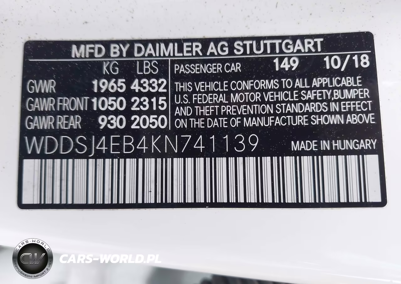 2019 Mercedes-Benz Cla 250 VIN:WDDSJ4EB4KN741139 - 9