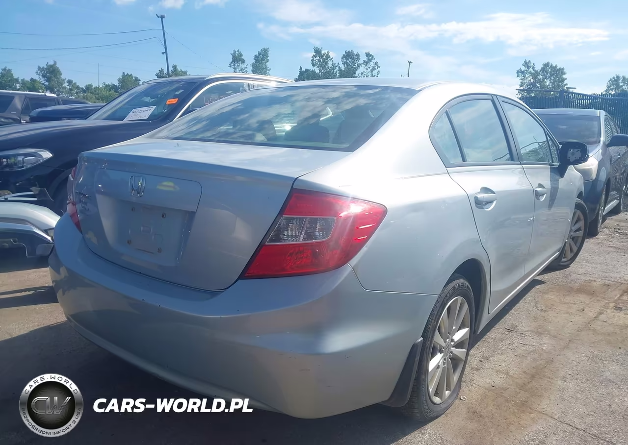 2012 Honda Civic Ex VIN:19XFB2F83CE006092 - 4
