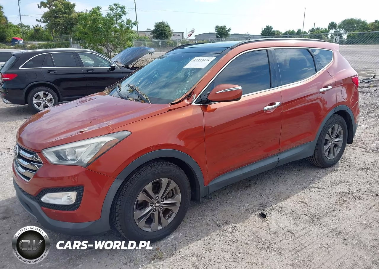 2014 Hyundai Santa Fe Sport 2.4L VIN:5XYZU3LB5EG218592 - 2