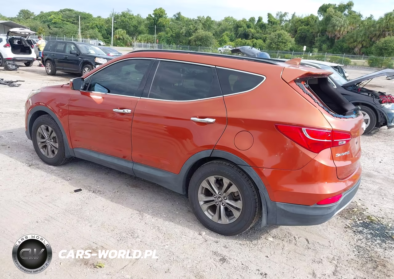 2014 Hyundai Santa Fe Sport 2.4L VIN:5XYZU3LB5EG218592 - 3