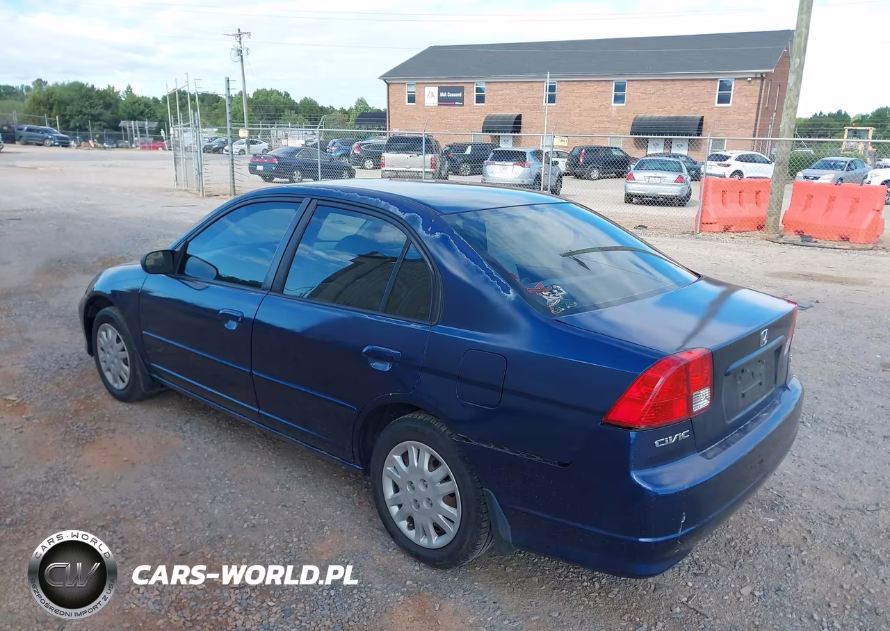 2005 Honda Civic Lx VIN:2HGES16535H588053 - 3