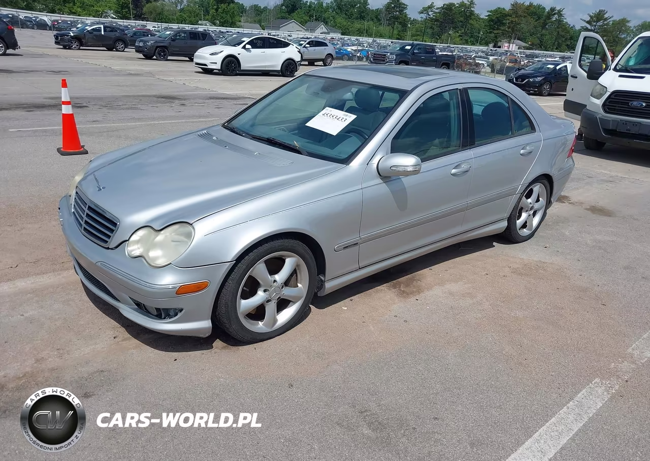 2005 Mercedes-Benz C 230 Kompressor Sport VIN:WDBRF40J05F696884 - 2