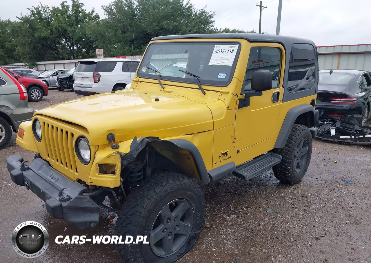 2003 Jeep Wrangler Sport VIN:1J4FA49S53P372782 - 2