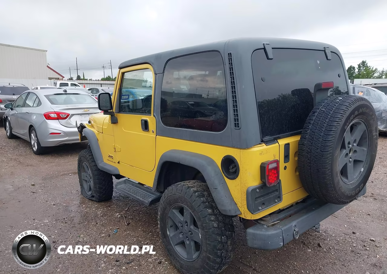 2003 Jeep Wrangler Sport VIN:1J4FA49S53P372782 - 3