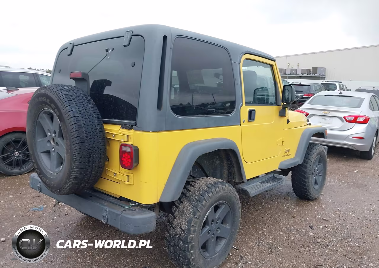 2003 Jeep Wrangler Sport VIN:1J4FA49S53P372782 - 4