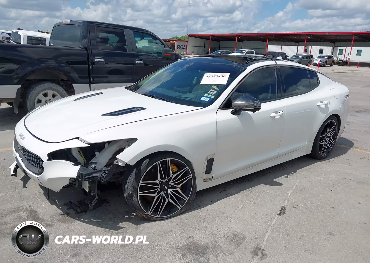 2022 Kia Stinger Gt2 VIN:KNAE55LC6N6120235 - 2