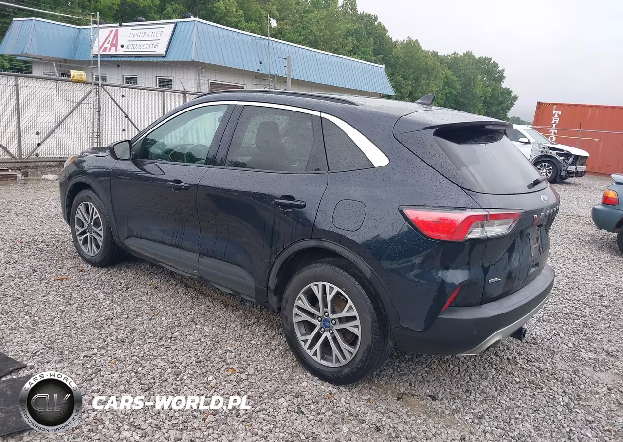 2021 Ford Escape Sel Hybrid VIN:1FMCU9CZ3MUB19087 - 3