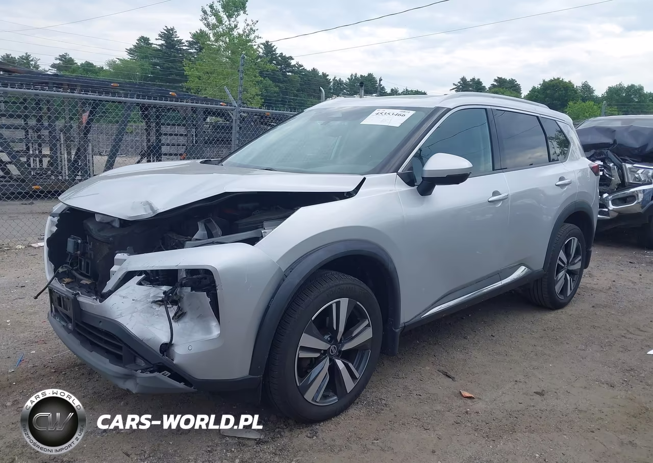 2021 Nissan Rogue Sl Intelligent Awd VIN:5N1AT3CB4MC704342 - 2