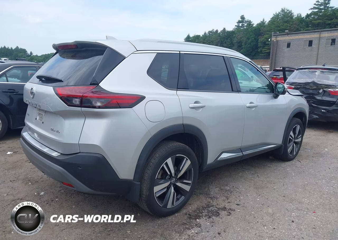 2021 Nissan Rogue Sl Intelligent Awd VIN:5N1AT3CB4MC704342 - 4