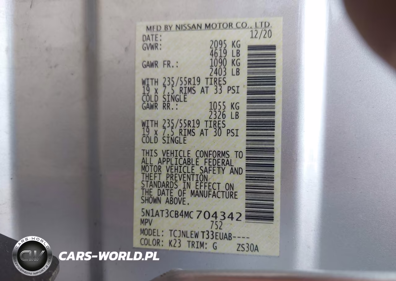 2021 Nissan Rogue Sl Intelligent Awd VIN:5N1AT3CB4MC704342 - 9