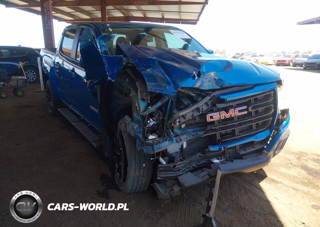 2022 GMC Canyon 4Wd Short Box Elevation