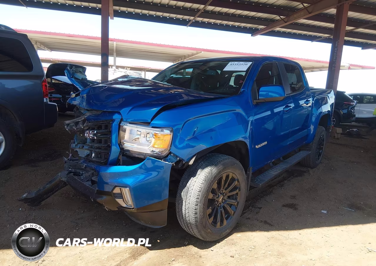 2022 GMC Canyon 4Wd Short Box Elevation VIN:1GTG6CEN5N1229777 - 2