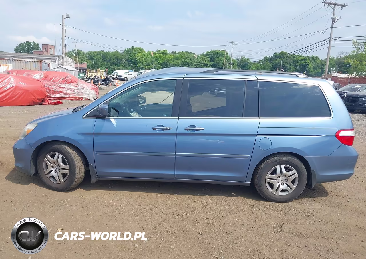 2007 Honda Odyssey Ex VIN:5FNRL38467B035936 - 14