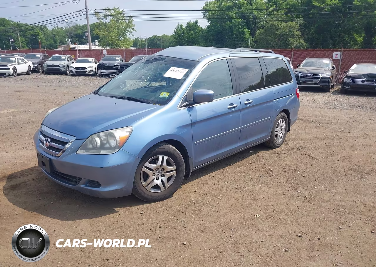2007 Honda Odyssey Ex VIN:5FNRL38467B035936 - 2