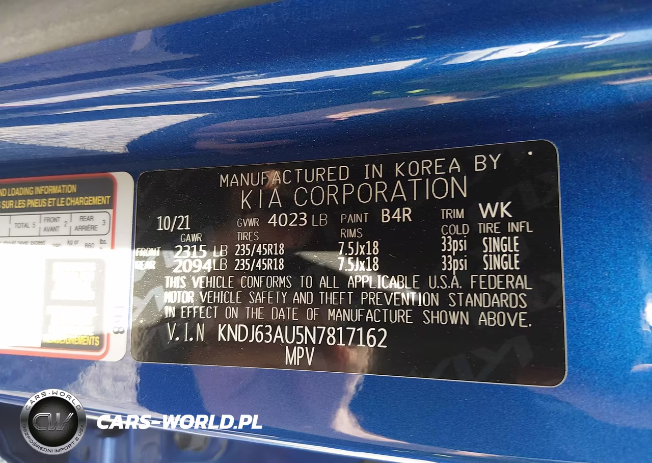 2022 Kia Soul Gt-Line VIN:KNDJ63AU5N7817162 - 9