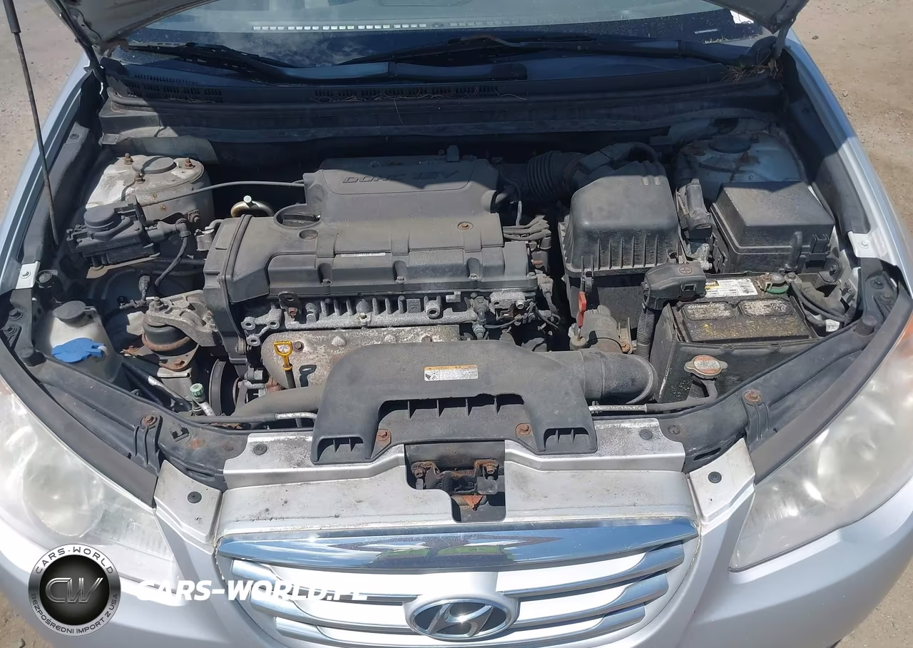 2010 Hyundai Elantra Gls VIN:KMHDU4AD9AU876859 - 10