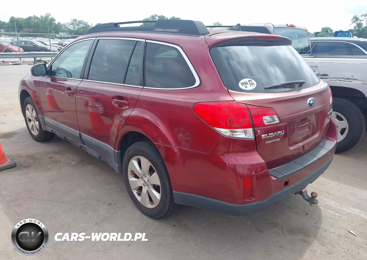 2012 Subaru Outback 3.6R Limited VIN:4S4BRDKC6C2242809 - 3