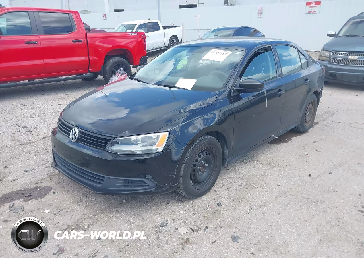 2014 Volkswagen Jetta 2.0L S VIN:3VW2K7AJ3EM443618 - 2