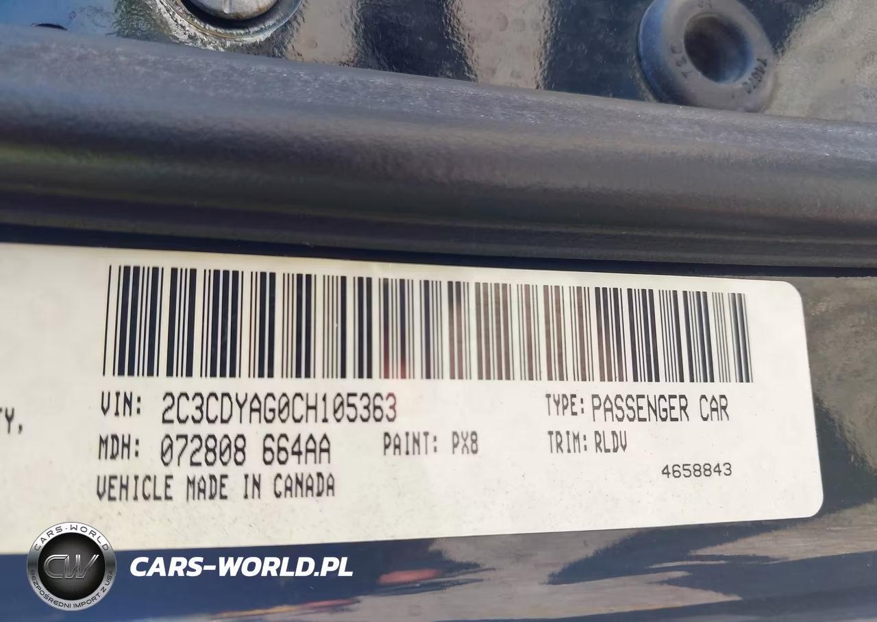2012 Dodge Challenger Sxt VIN:2C3CDYAG0CH105363 - 9