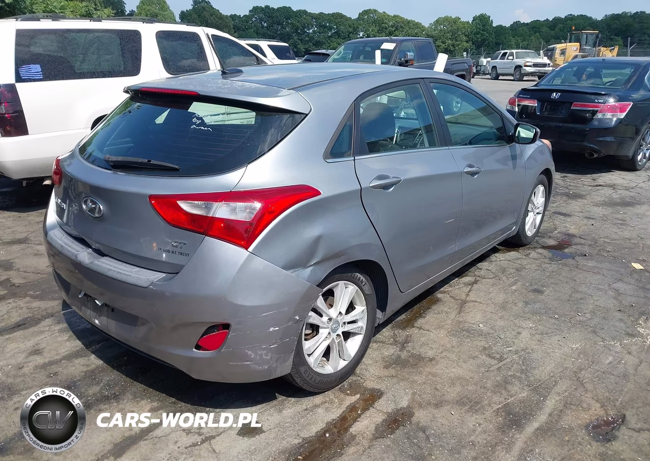2014 Hyundai Elantra Gt VIN:KMHD35LH4EU214654 - 4