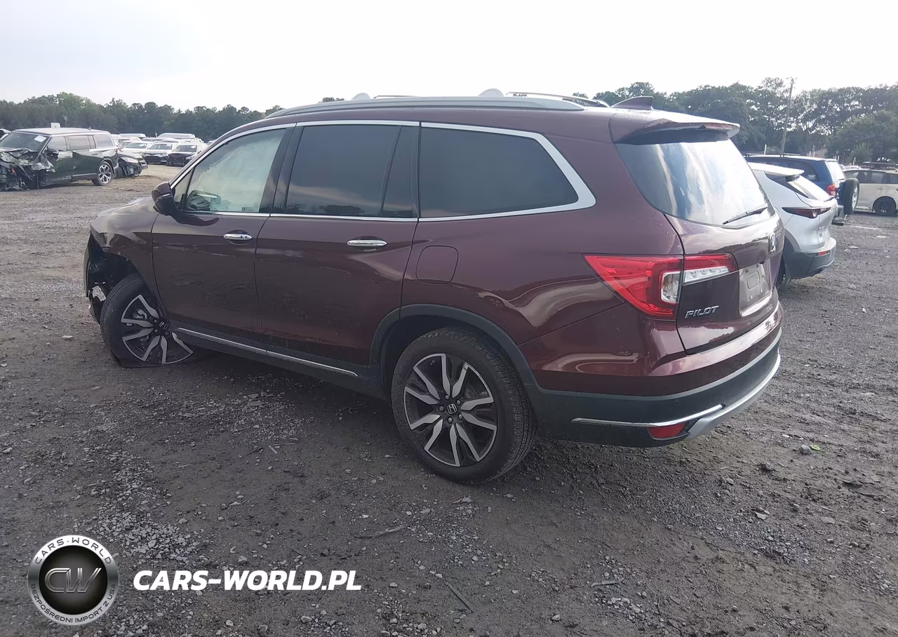 2021 Honda Pilot Awd Touring 8 Passenger VIN:5FNYF6H94MB069949 - 3