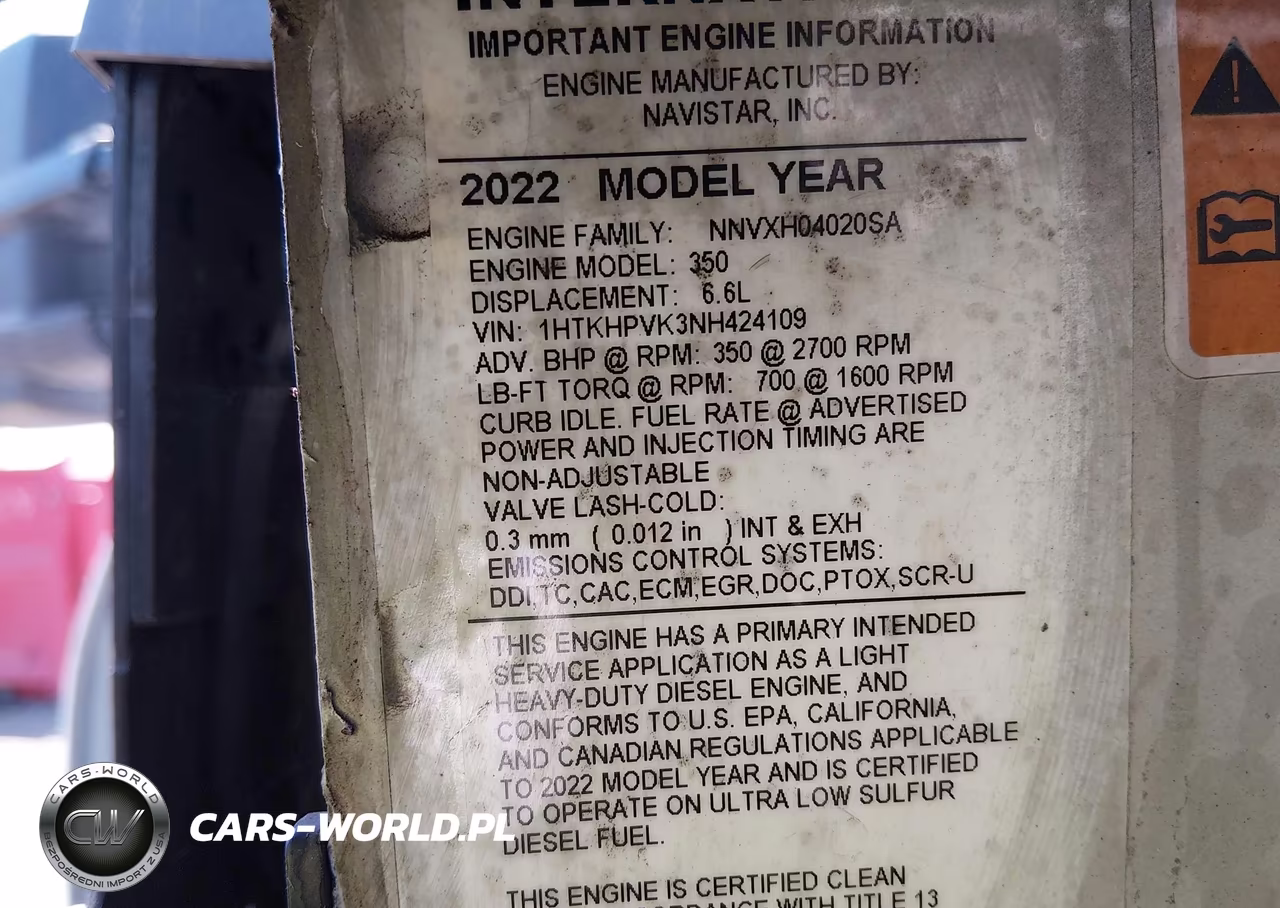2022 Chevrolet Silverado 4500Hd 1Wt VIN:1HTKHPVK3NH424109 - 8