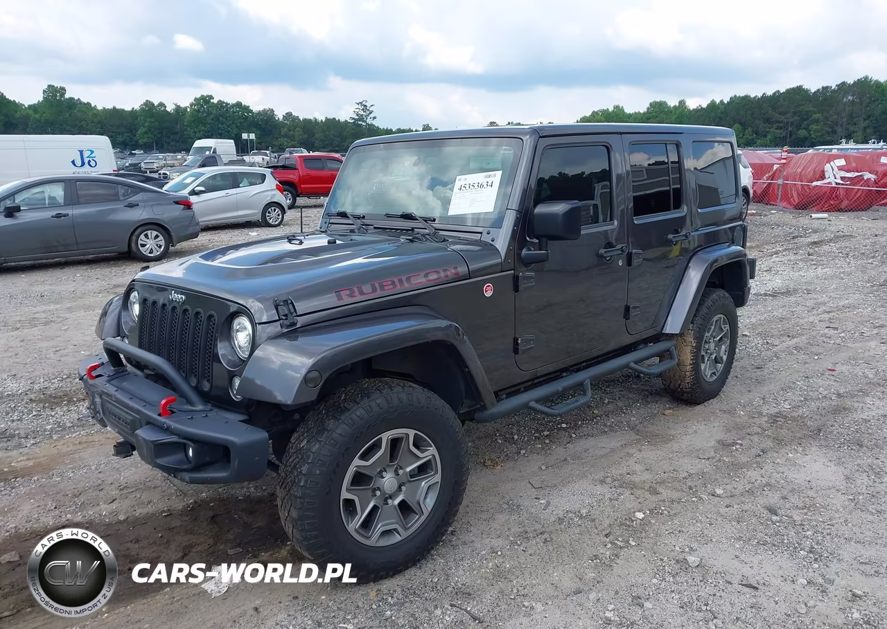 2017 Jeep Wrangler Unlimited Rubicon Hard Rock 4X4 VIN:1C4HJWFG5HL557696 - 2