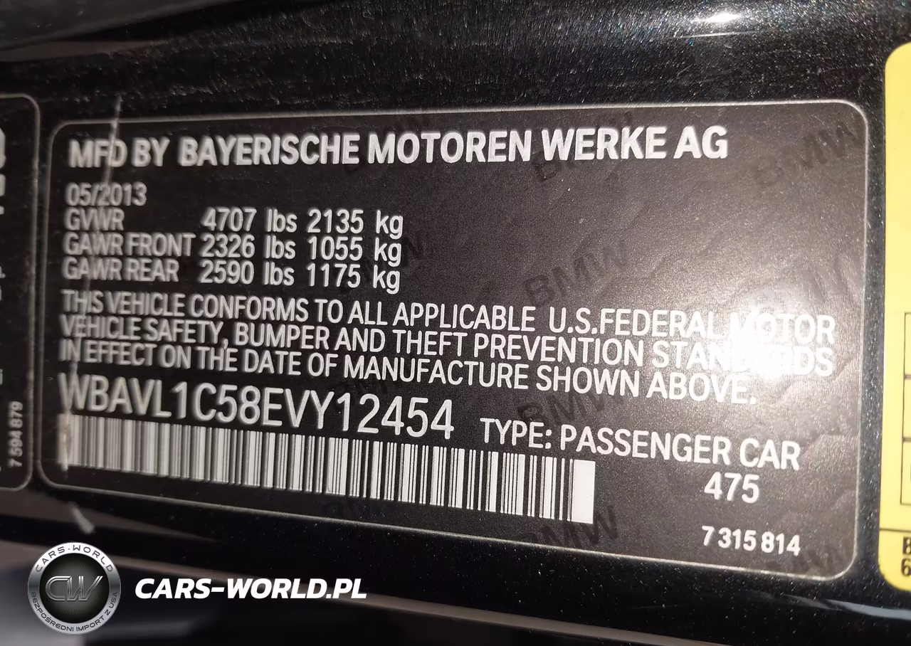 2014 BMW X1 xDrive28I VIN:WBAVL1C58EVY12454 - 9