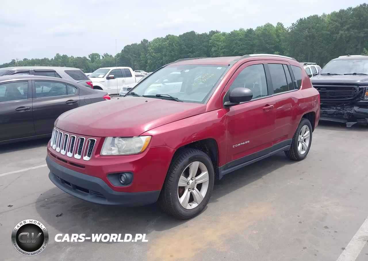 2012 Jeep Compass Sport VIN:1C4NJCBA9CD660240 - 2
