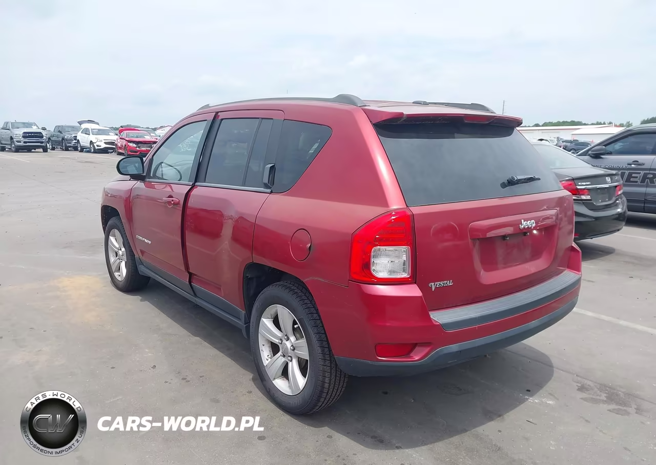 2012 Jeep Compass Sport VIN:1C4NJCBA9CD660240 - 3