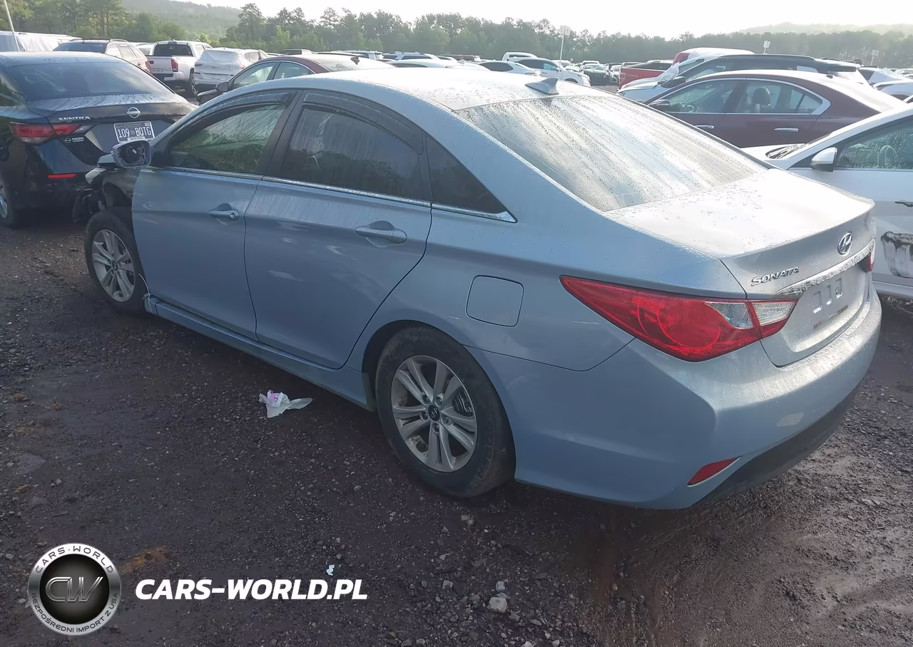 2014 Hyundai Sonata Gls VIN:5NPEB4AC9EH918047 - 3