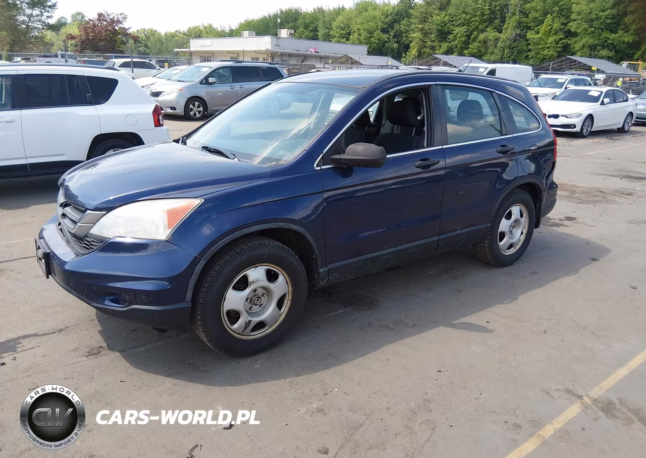 2010 Honda Cr-V Lx VIN:5J6RE4H3XAL091593 - 2