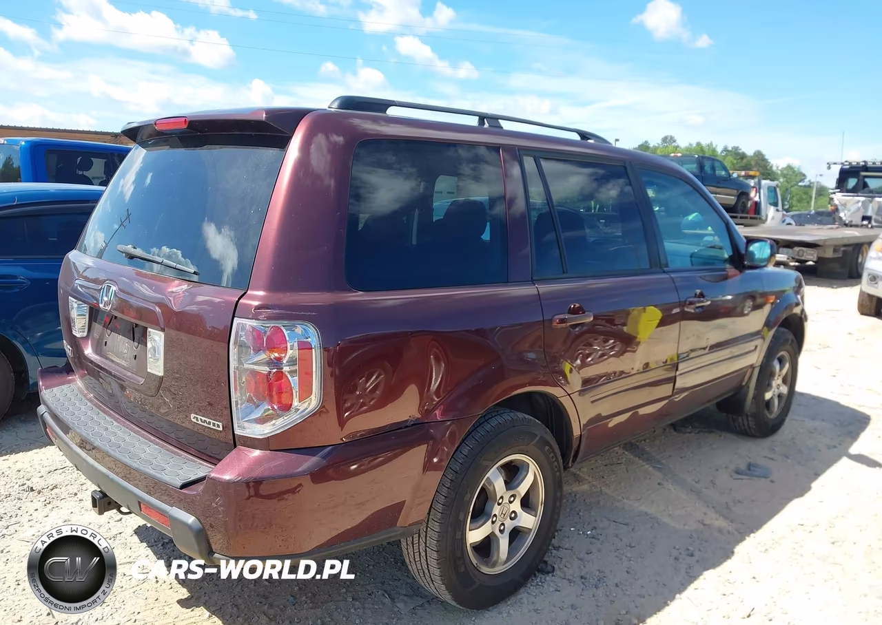 2007 Honda Pilot Ex-L VIN:5FNYF18587B006261 - 4