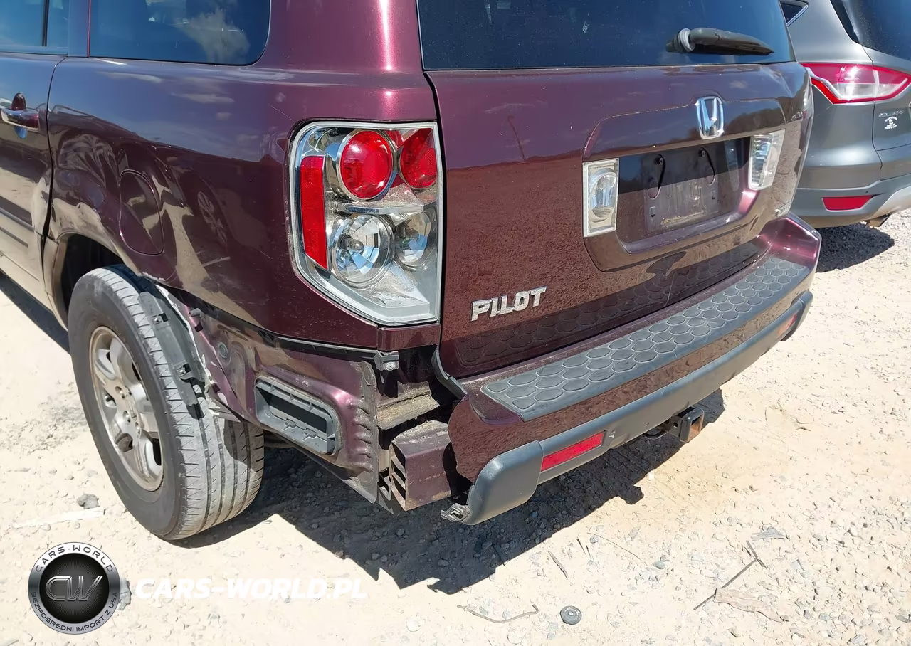 2007 Honda Pilot Ex-L VIN:5FNYF18587B006261 - 6