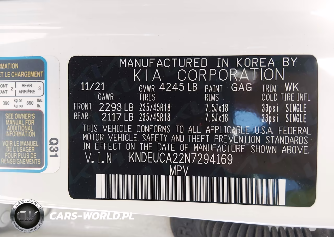 2022 Kia Seltos Nightfall Edition VIN:KNDEUCA22N7294169 - 9