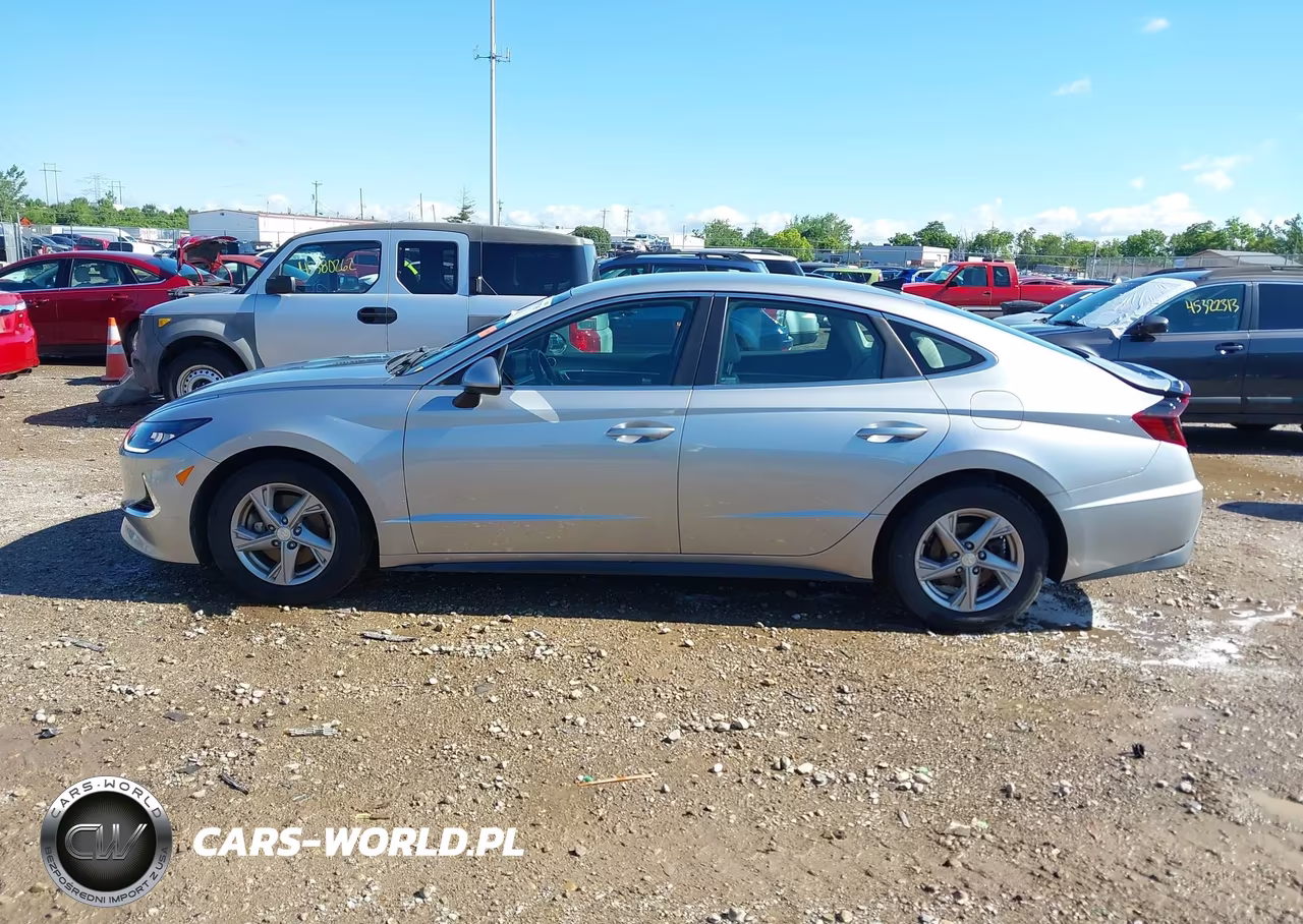 2021 Hyundai Sonata Se VIN:5NPEG4JAXMH066130 - 14