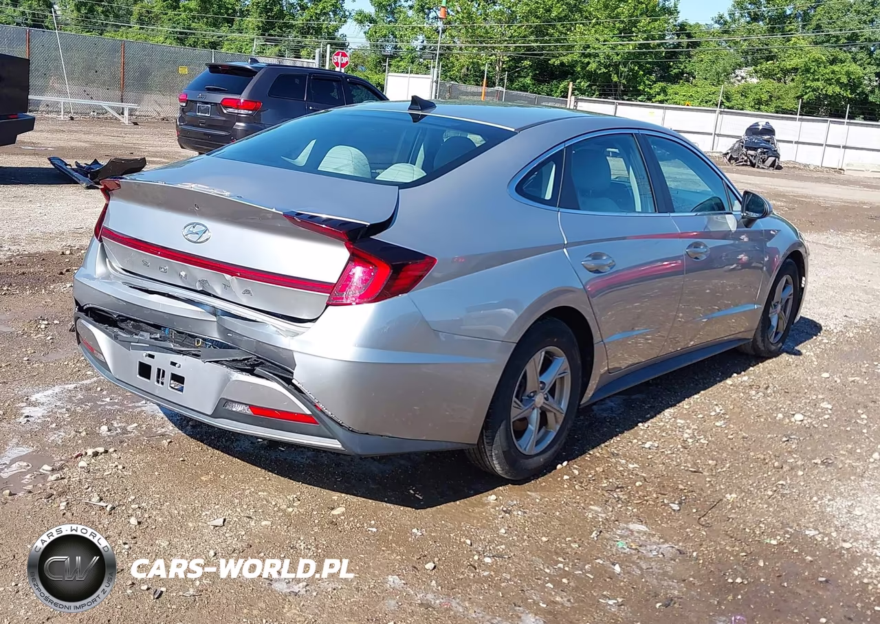 2021 Hyundai Sonata Se VIN:5NPEG4JAXMH066130 - 4