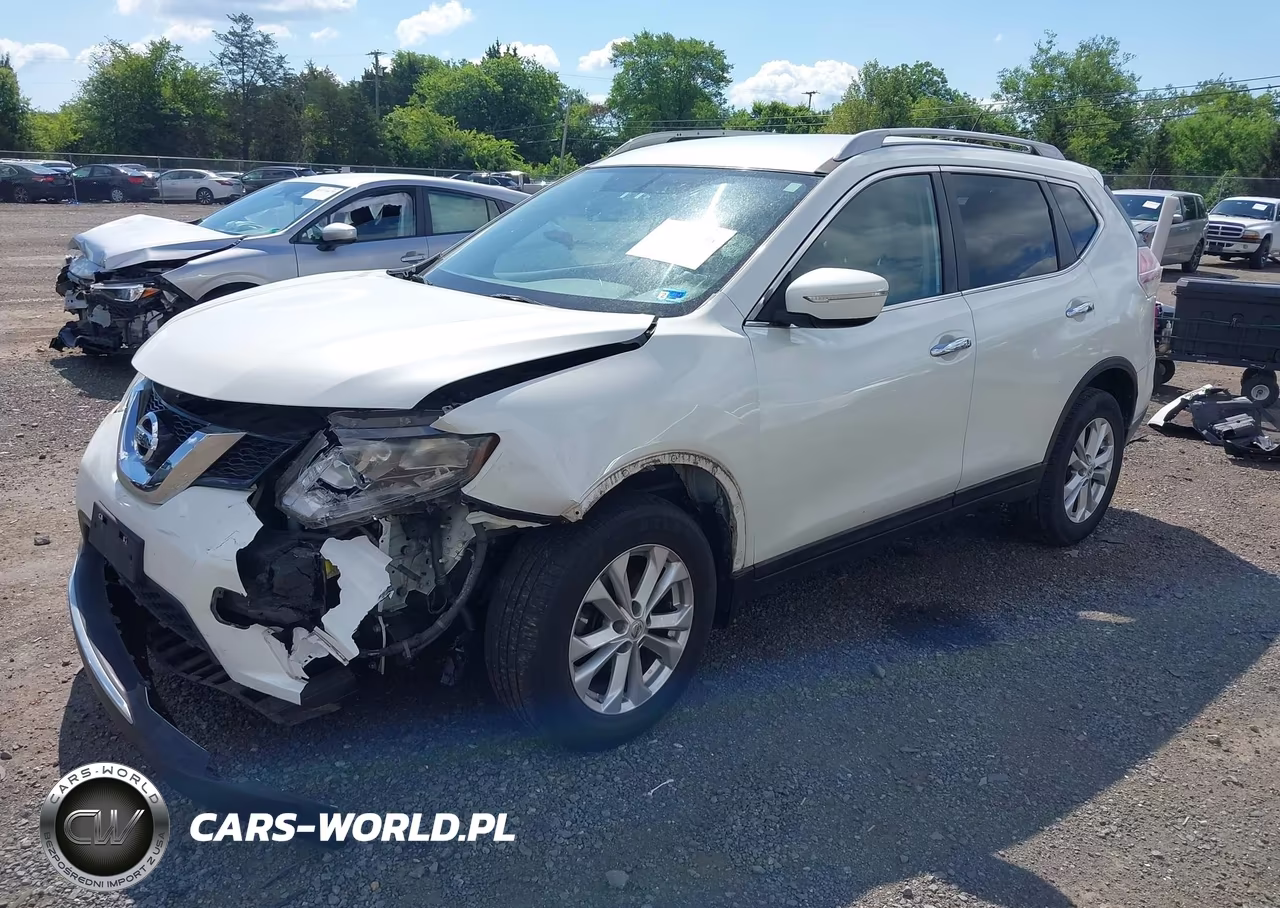2015 Nissan Rogue Sv VIN:5N1AT2MV9FC787448 - 2