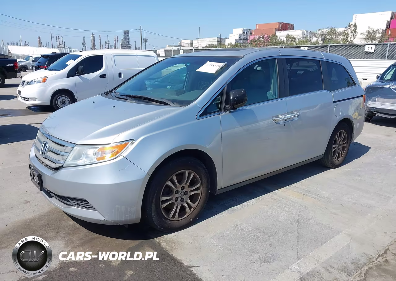 2011 Honda Odyssey Ex-L VIN:5FNRL5H66BB052161 - 2
