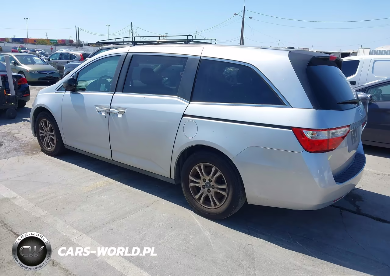2011 Honda Odyssey Ex-L VIN:5FNRL5H66BB052161 - 3
