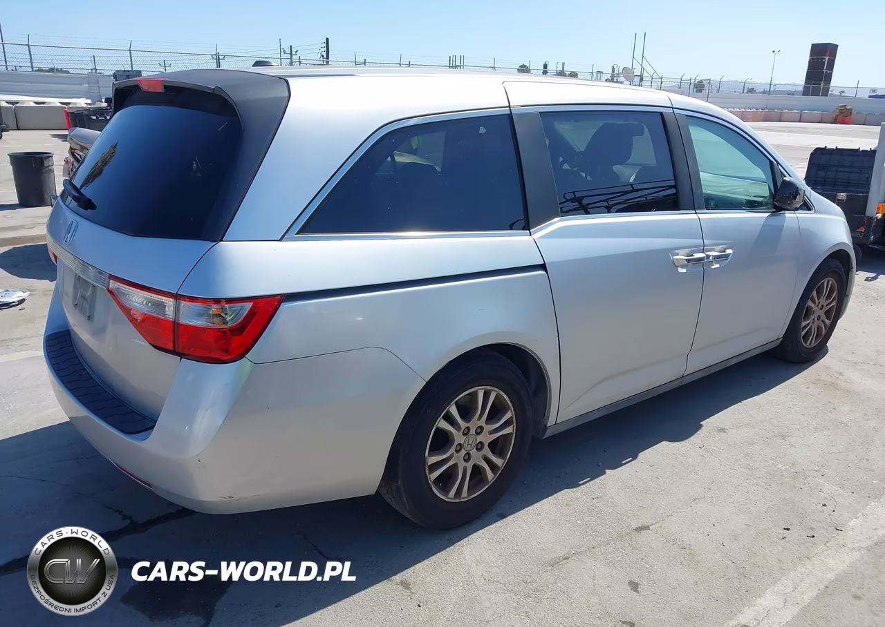 2011 Honda Odyssey Ex-L VIN:5FNRL5H66BB052161 - 4