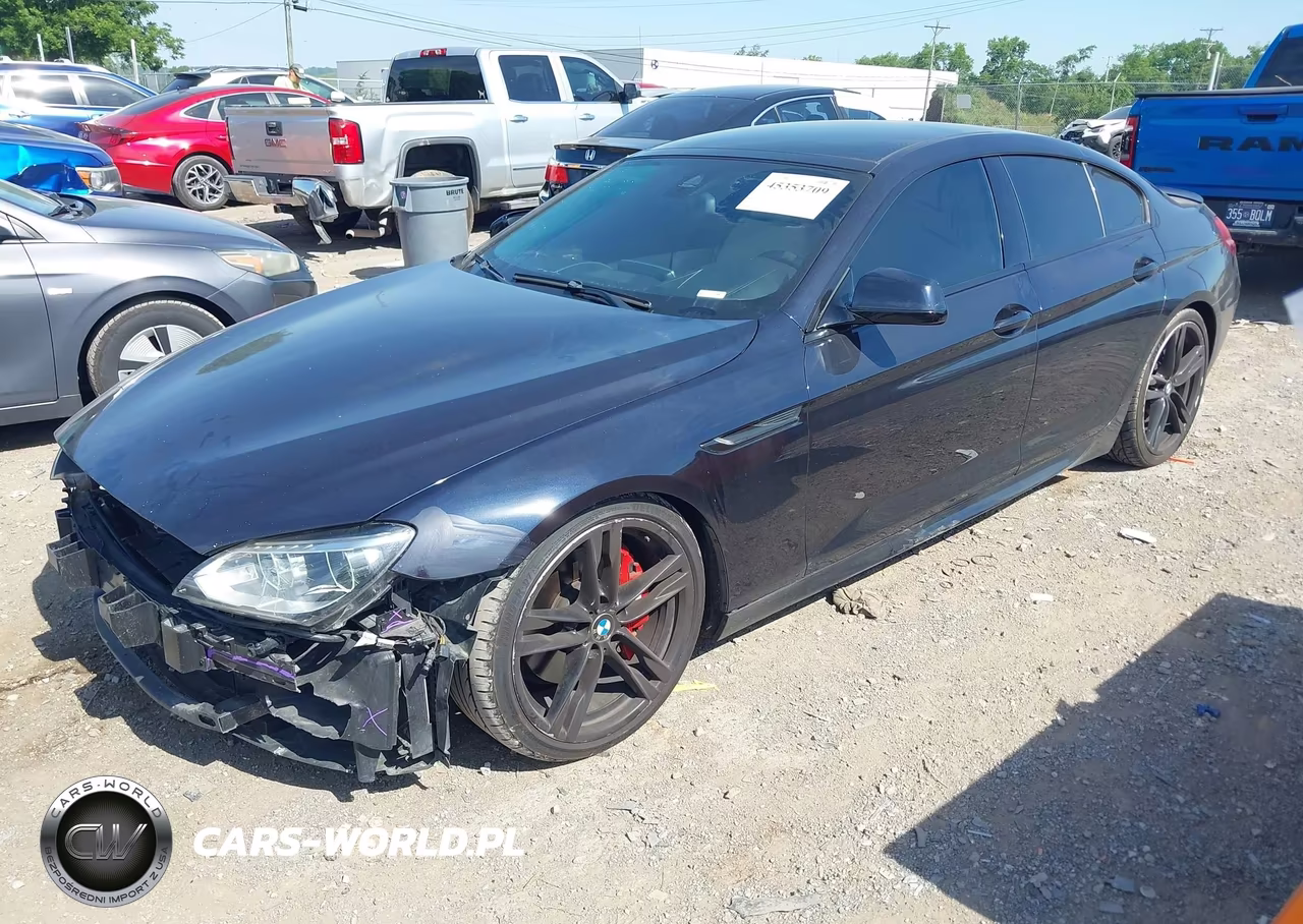 2015 BMW 650I Gran Coupe VIN:WBA6B2C59FD799198 - 2